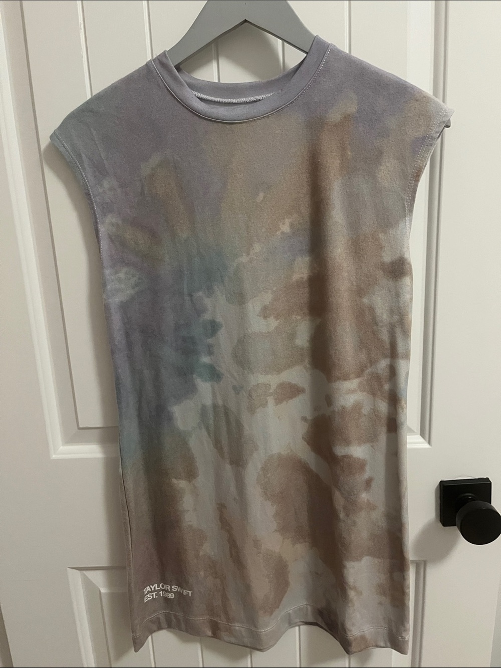 Taylor Swift Pastel Tie-Dye Sleeveless Tank / Tunic / summer cover up